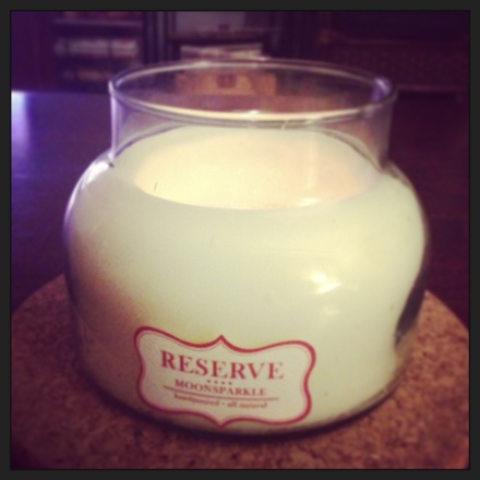 Reserve moonsparkle candle